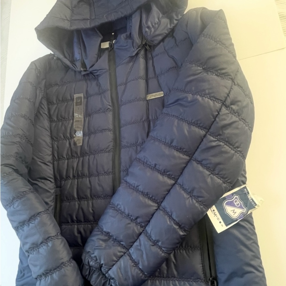 Men's Navy Puffer Jacket